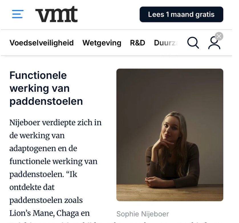 Startup maakt koffie van paddenstoelen: ‘Het vinden van de juiste smaakbalans was lastig’